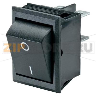Переключатель клавишный 250 В/AC, 10 А, 2 x выкл/вкл, 1 шт SCI R13-69A-01 
