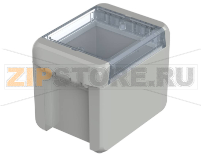 Корпус, 113x80x90 мм, поликарбонат UL 94 V0, прозрачная крышка Bopla B 100809 PC-V0-G 7035 