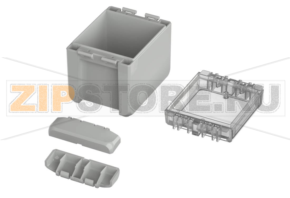 Корпус, 113x80x90 мм, поликарбонат UL 94 V0, прозрачная крышка Bopla B 100809 PC-V0-G 7035 