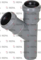 HT TEE 45° - Ø 50MM