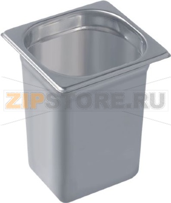 TRAY ST./STEEL GN 1/6 176x162xH200 mm 