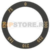 SWITCH KNOB RING EFT49H BLACK