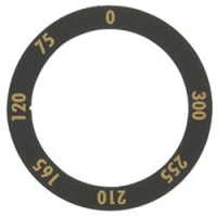 SWITCH KNOB RING EFT49H BLACK