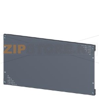 SIVACON, mounting plate, mounting with bracket, perforated, H: 400 mm, W: 800 mm, zinc-plated Siemens 8MF1480-2AM12-0