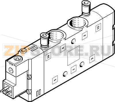 Распределитель с электроуправлением Festo CPE24-M1H-5LS-3/8 