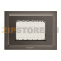 Рамка монтажная, трехмодульная, IP55, антрацитовая ABB 2CLA337300N1801