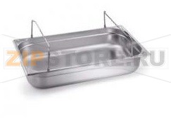 Гастроемкость Blanco GN-B 1/4-150 265х162х150, нерж.сталь, с ручками