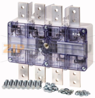 Разъединитель силовой, DMV, 1600 A, 3 полюса + нейтраль Eaton DMV-1600N/1