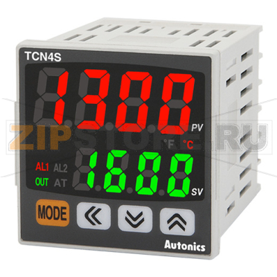 Контроллер температурный с ПИД-регулятором, экономичный Autonics TCN4S-22R 