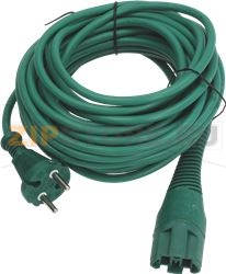 CABLE GREEN 10 m 2x0,75 mm  GERMAN PLUG 