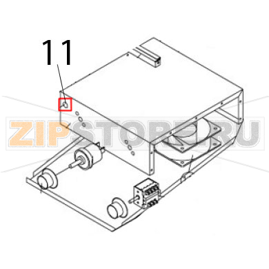 Indicator lamp Airhot CT-300 Indicator lamp Airhot CT-300Запчасть на деталировке под номером: 11