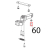 Prigioniero M6x17, ottone 300 V Sirman Palladio 350