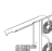 Stainless steel fan guard spacer Unox XBC 1005