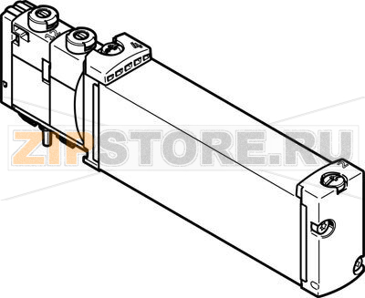Распределитель с электроуправлением Festo VUVG-B18-M52-RZT-F-1T1L 