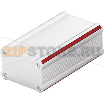Корпус 120x84.5x39 мм, алюминиевый, серый, 1 шт Fischer Elektronik TUS 84 39 120 ME 