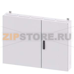 ALPHA 400, wall-mounted cabinet, IP43, Protection class 2, H: 950 mm, W: 1300 mm, T: 210 mm, RAL 9016 Siemens 8GK1132-4KA52 