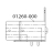 Motor support bracket assy, cutter Zebra TTP 1020