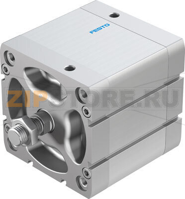 Пневмоцилиндр компактный Festo ADN-100-50-A-P-A 
