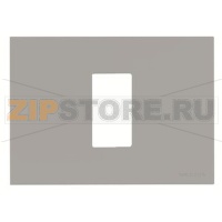 Рамка на 1 модуль, серебристая ABB 2CLA247100N1301