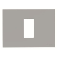 Рамка на 1 модуль, серебристая ABB 2CLA247100N1301