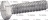 HEXAGONAL HEAD SCREW  M5X16 -200PCS