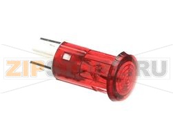 INDICATORE LUMINOSO, 125 VOLT ROSSO 