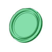 Линза для кнопок с подсветкой, зелёная, KA1-8102 ABB 1SFA616920R8102