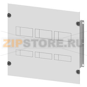 ALPHA 630 Universal Circuit breaker kit 3x 3VA20-22/100A/160A/250A 3+4-pole H=600 mm W=600 mm, horizontal Installation for RCD module infeed side Siemens 8GK6725-6KK23 
