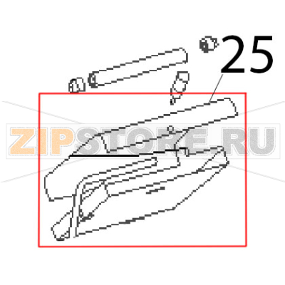 Stainless steel cover Roller Grill Majestic Stainless steel cover Roller Grill MajesticЗапчасть на деталировке под номером: 25