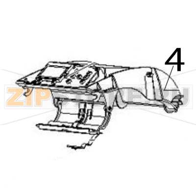Inner lid Zebra ZD430 Inner lid Zebra ZD430Запчасть на деталировке под номером: 4