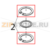 Circlip A 55 Bear Varimixer AR80 VL-1S