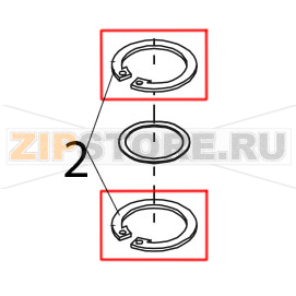 Circlip A 55 Bear Varimixer AR80 VL-1S Circlip A 55 Bear Varimixer AR80 VL-1SЗапчасть на деталировке под номером: 2
