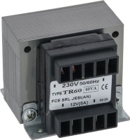 TRANSFORMER 230V/12V 5VA