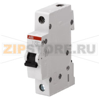 Выключатель автоматический однополюсный, SH201L C40 ABB 2CDS241001R0404