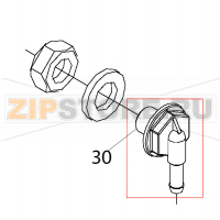 Inox detergent wall bushing Fagor AD-48 DD