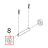 Distance bushing ø12xø25x8,5 Bear Varimixer AR80 VL-1S