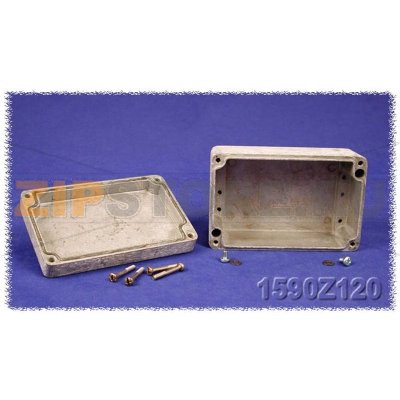 Корпус алюминиевый 200x230x112 мм, серый, 1 шт Hammond 1590Z231GY 