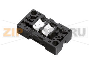 Аксессуар AS-Interface module mounting base U-G1FA Pepperl+Fuchs Описание оборудованияAS-Interface module mounting base with adressing jack for connection to flat cable (AS-Interface)
