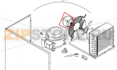Fan motor Sagi KUA2A   Fan motor Sagi KUA2AЗапчасть на 
