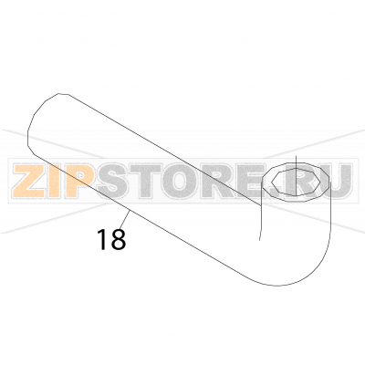Lower pipe Fagor AD-90 Lower pipe Fagor AD-90Запчасть на деталировке под номером: 18Название запчасти Fagor на английском языке: Lower pipe AD-90.
