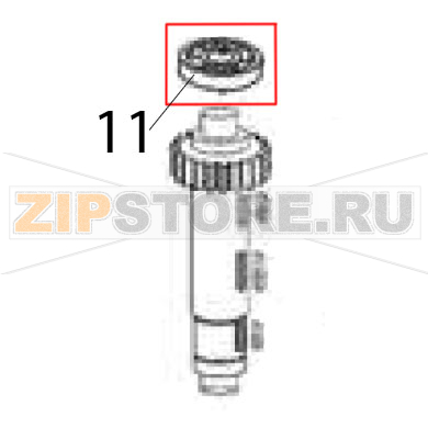 Bearing Hurakan HKN-IP10F Bearing Hurakan HKN-IP10FЗапчасть на деталировке под номером: 11