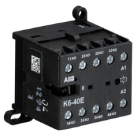 Миниконтактор K6-40-E, 3 А, 400 В, AC3, катушка: 42 В/АС ABB GJH1211001R0402