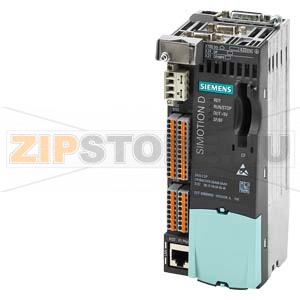 SIMOTION DRIVE-BASED CONTROL UNIT D410-2 DP, PROGRAMMABLE SINGLE-AXIS MOTION CONTROLLER WITH MULTI-AXIS OPTION, INTERFACES: 5 DI, 8 DI/DO, 3 F-DI, 1 F-DO, 1 AI, 1 ENCODER, 1 DRIVE-CLIQ, 2 PROFIBUS, 1 ETHERNET Siemens 6AU1410-2AA00-0AA0 
