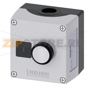 ПОСТ УПРАВЛЕНИЯ, 22MM, С КРУГЛЫМ ВЫРЕЗОМ, МАТЕРИАЛ КОРПУСА - ПЛАСТИК, КРЫШКА КОРПУСА - СЕРАЯ, 1 ТОЧКА УПРАВЛЕНИЯ, ПЛАСТИК, КРЫШКА КОРПУСА С МЕСТАМИ ДЛЯ НАКЛЕИВАНИЯ МАРКИРОВОЧНЫХ ТАБЛИЧЕК, A=КНОПКА БЕЛАЯ, МАРКИРОВКА: &quot;I&quot;, 1НО, ВИНТОВЫЕ КЛЕММЫ, МОНТАЖ КОНТА 