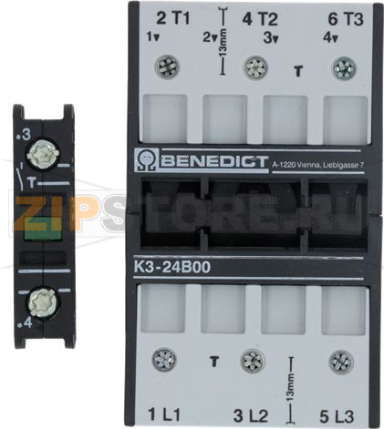 КОНТАКТОР B&J K3 24B00 EUR 190 RATIONAL 40.03.685S 