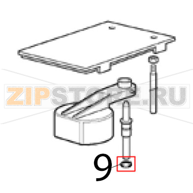 Guarnizione or Scotsman AF 206 Guarnizione or Scotsman AF 206Запчасть на деталировке под номером: 9