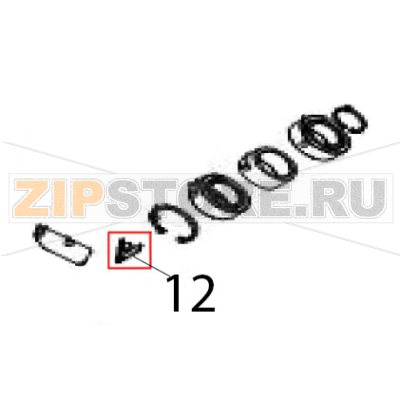 Protection switch Hurakan HKN-HM220M Protection switch Hurakan HKN-HM220MЗапчасть на деталировке под номером: 12