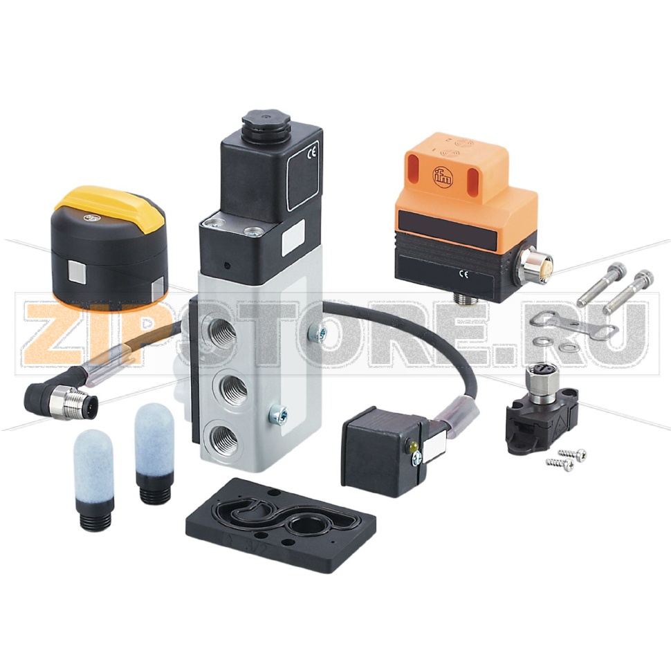 AS-интерфейс для автоматизации пневматических четвертьоборотных приводов IFM ZZ0670 