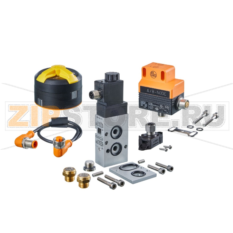 AS-интерфейс для автоматизации пневматических четвертьоборотных приводов IFM ZZ0670 