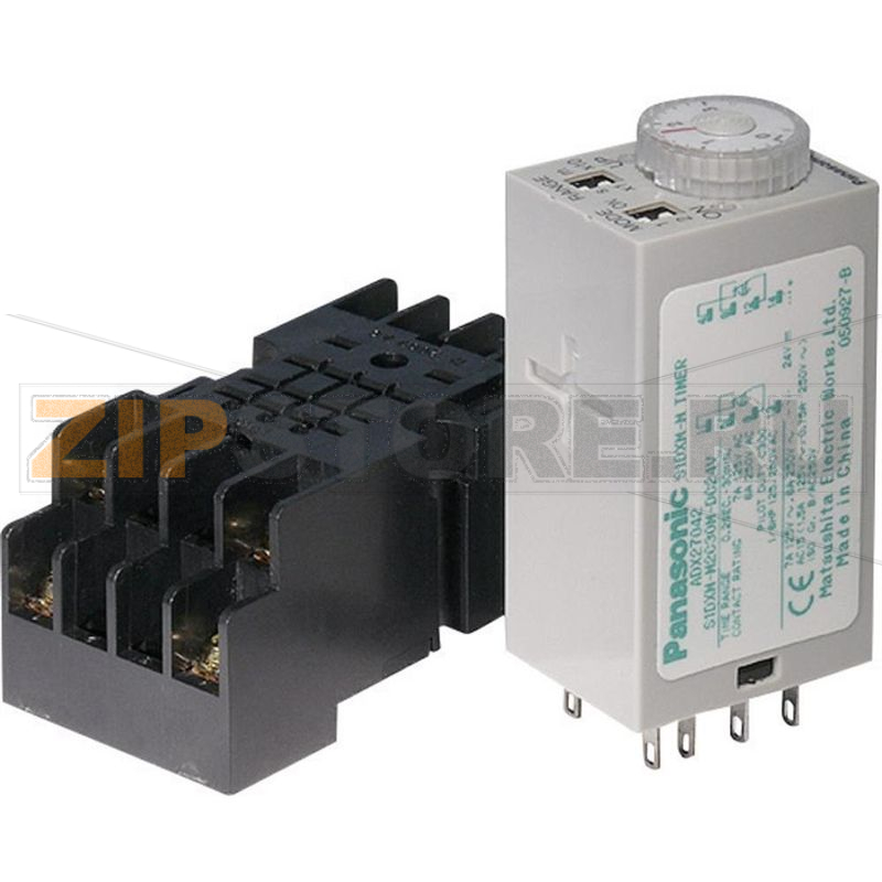 Реле-таймер 230 В/AC, 0.05 мин-10 ч, 1 шт Panasonic S1DXMM2C10HAC240V-S 